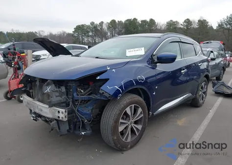 2020 Nissan Murano Sv Intelligent Awd z USA, uszkodzony, nr VIN 5N1AZ2BS3LN124156